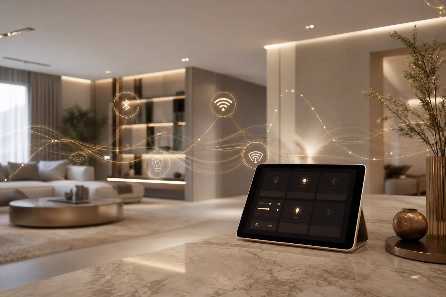 Automação Zigbee, RF e Wi-Fi da Casa Bom Destino
